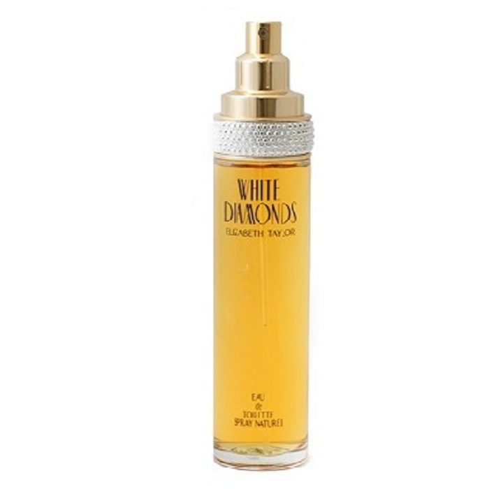 White Diamonds Perfume Tester by Elizabeth Taylor 3.4oz Eau De Toilette Spray for women